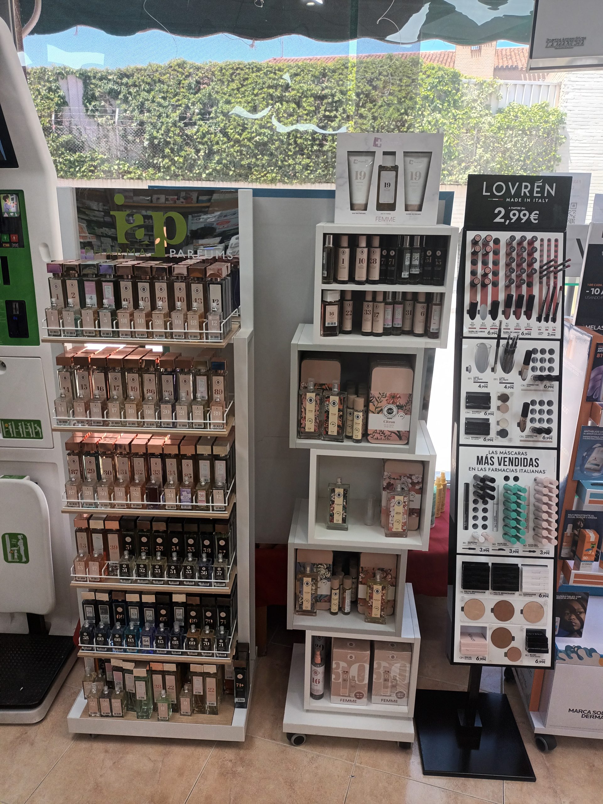 Exposición de productos